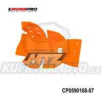 Kryt pod motor plastový DTC Engine Guard - KTM 450EXC+500EXC / 17-19 - barva oranž