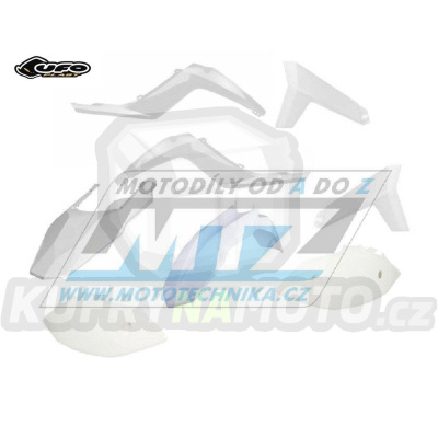 Sada plastů Gas-Gas EC125+EC200+EC250+EC300 / 14-17 - barva bílá