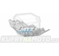 Kryt pod motor hliníkový Dual Sport - Yamaha XTZ700 Tenere / 21-25 + XTZ700 Tenere Rally Edition + XTZ700 Tenere World Raid (pouze Euro 5!) - barva stříbrná (Ice Polished)