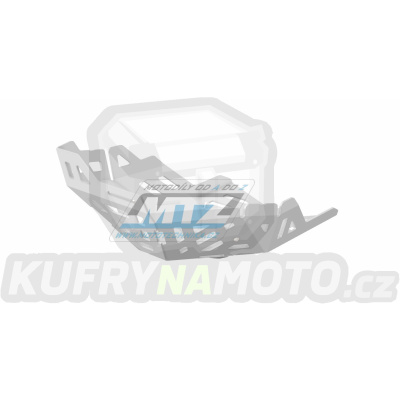 Kryt pod motor hliníkový Dual Sport - Yamaha XTZ700 Tenere / 21-23 + XTZ700 Tenere Rally Edition / 21-23 + XTZ700 Tenere World Raid / 22-23 (pouze Euro 5!) - barva stříbrná (Ice Polished)