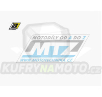 Polepy číslových tabulek (vystřižené) - Husqvarna TC449 / 11-13 - barva bílá