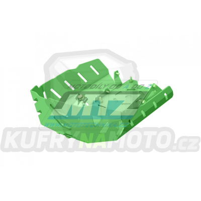 Kryt pod motor hliníkový Dual Sport -  Benelli TRK702X / 23-24 + TRK702 / 23-24 - barva zelená