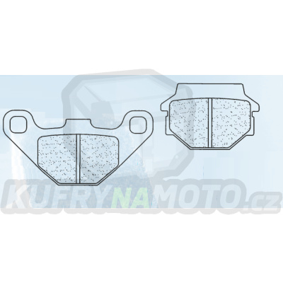 Brzdové destičky CL BRAKES 2306 X59