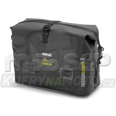 T 506 vodotěsná vnitřní taška do kufru GIVI OBK 37, šedá, 35 litrů, lze i jako samostatné zavazadlo - akce