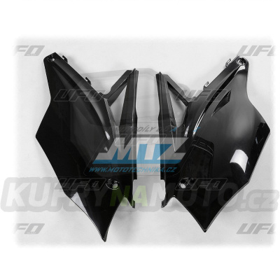 Bočnice Kawasaki KXF450 / 16-18 + KXF250 / 17-20 - barva černá