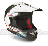 Přilba Progrip 3090 Kombat Triple Composite - černo/ bílá - velikost L