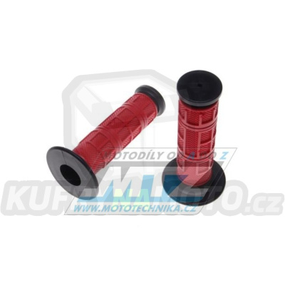 Rukojeti/Gripy Offroad MX8 (120mm) - červené
