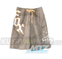 Kraťasy Fox Stacked Boardshort - hnědé - velikost 28