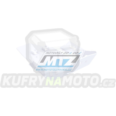Kryt pod motor hliníkový Dual Sport - Triumph Tiger 800 XC+XCX+XR / 11-16 - barva bílá