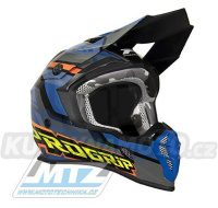 Přilba Progrip 3180 ABS - Blue/Petrol - velikost S