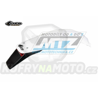 Blatník zadní včetně světla Honda CR125+CR250 / 02-07 - barva bílá