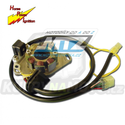 Stator generátoru kompletní (zapalování + světla) se snímačem otáček Suzuki RM250 / 96-00
