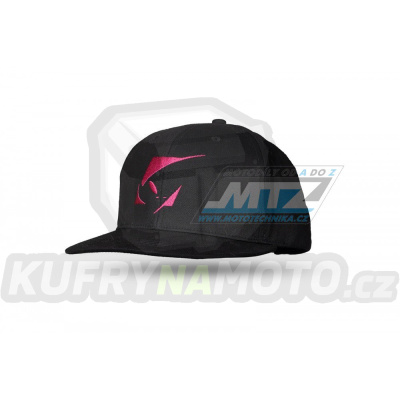 Čepice/Kšiltovka UFO Snapback - černo-růžová