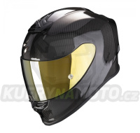 Moto přilba SCORPION EXO-R1 CARBON AIR CARBON solid černá