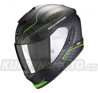Moto přilba SCORPION EXO-1400 AIR GALAXY matná zelená