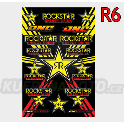 Samolepky ROCKSTAR R6