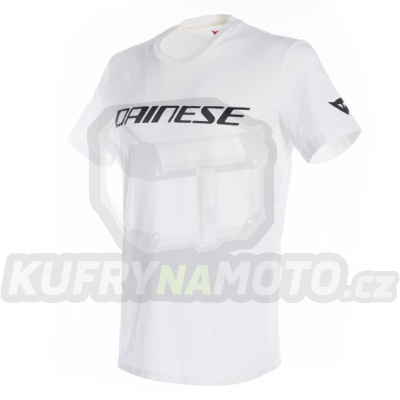 Triko DAINESE LOGO bílo/černé