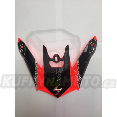 Kšilt SCORPION VX-20 AIR QUARTZ neonově červený