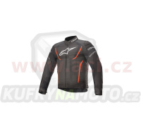 bunda T-JAWS V3 WATERPROOF, ALPINESTARS (černá/červená fluo) 2022