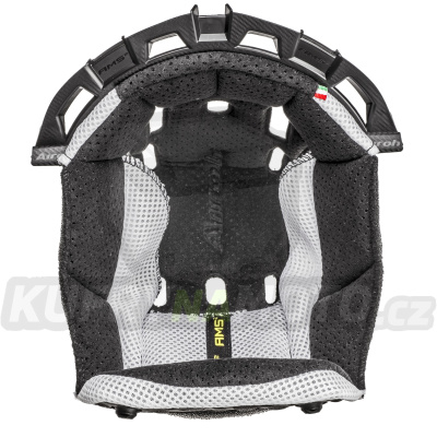 klobouk interiéru pro přilby AVIATOR 2.3, AIROH (černá/bílá, vel. XS)
