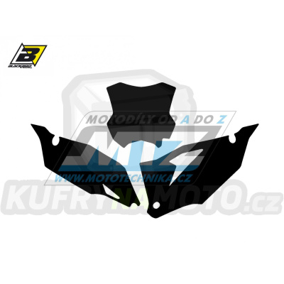 Polepy číslových tabulek (vystřižené) - Kawasaki KXF250 / 21-23 + KXF450 / 19-23 - barva černá