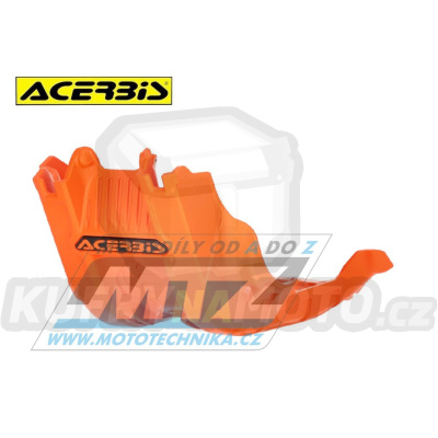 Kryt pod motor Acerbis KTM 250SXF+350SXF / 23-25 + Husqvarna FC250+FC350 / 23-25 + FE250+FE350 / 24-25 + Gas-Gas MCF250+ECF250+ECF350 - barva oranžová