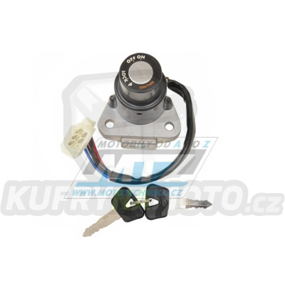 Spínací skříňka (5pólový konektor) Yamaha XT250 / 80-90 + XT500 / 76-89 + XT550 / 82-83 + XT600 / 85-89 + XT600Z Tenere / 83-87