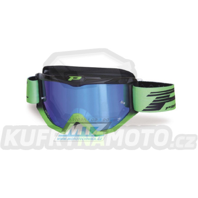 Brýle Progrip 3201-FL Mirrored - Dual Color - černo-zelené