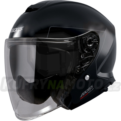 Otevřená helma AXXIS MIRAGE SV ABS solid matná černá XL