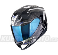 Moto přilba SCORPION EXO-520 EVO AIR RANKA černo/bílo/modrá
