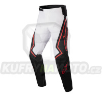 kalhoty TECHSTAR limitovaná edice ACUMEN, ALPINESTARS (bílá/černá/červená) 2023