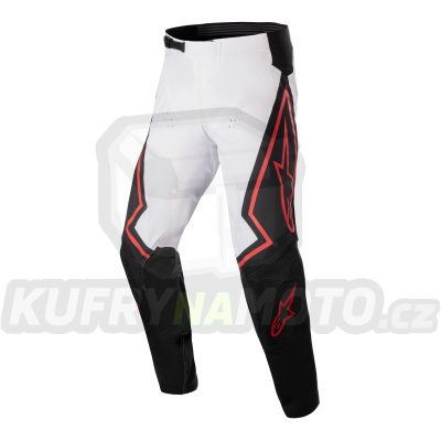 kalhoty TECHSTAR limitovaná edice ACUMEN, ALPINESTARS (bílá/černá/červená) 2023