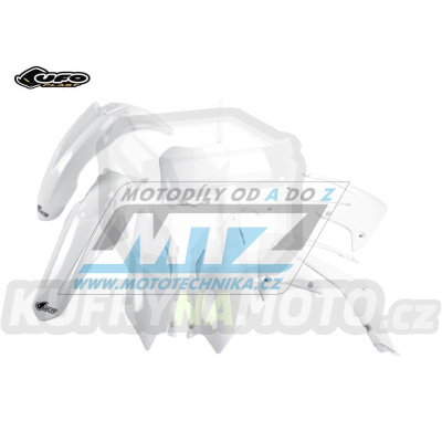 Sada plastů Honda CRF450R / 09-10 + CRF250R / 10 - barva bílá