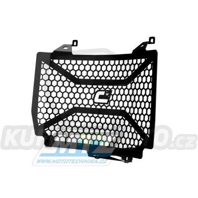 Kryty chladičů ocelové Dual Sport - BMW F900GS / 25 - barva černá