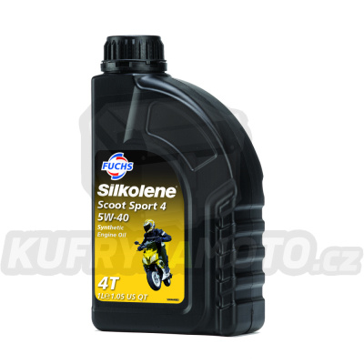 Motorový olej SILKOLENE SCOOT SPORT 4 5W-40 1 l