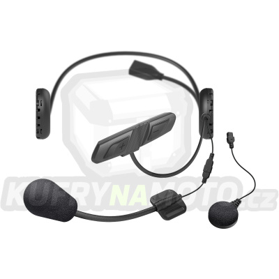 Bluetooth handsfree headset 3S PLUS pro skútry pro integrální přilby (dosah 0,4 km) včetně pevného mikrofonu, SENA