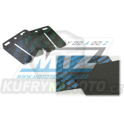Polotovar na klapky carbon (rozměry 110x110x0,30mm)