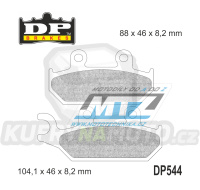 Destičky brzdové DP Brakes DP544 - směs Premium OEM Sinter