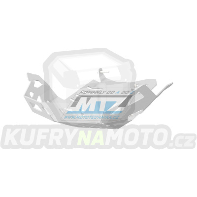 Kryt pod motor hliníkový Dual Sport -  Yamaha XTZ1200 Super Tenere / 10-14 - barva žlutá