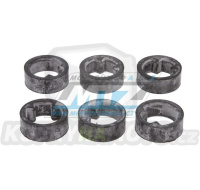 Sada gumových návleků stupaček - Honda VT600 Shadow / 98-00 + VT750 Shadow / 98-02 + VT1100 Shadow / 01-06