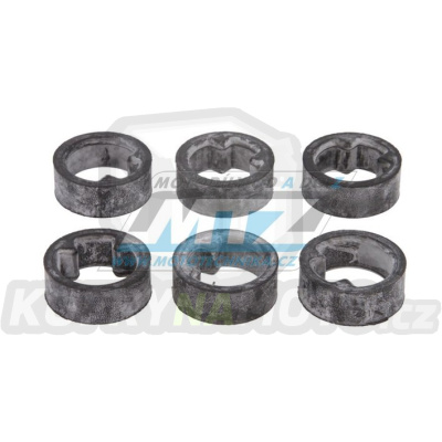 Sada gumových návleků stupaček - Honda VT600 Shadow / 98-00 + VT750 Shadow / 98-02 + VT1100 Shadow / 01-06