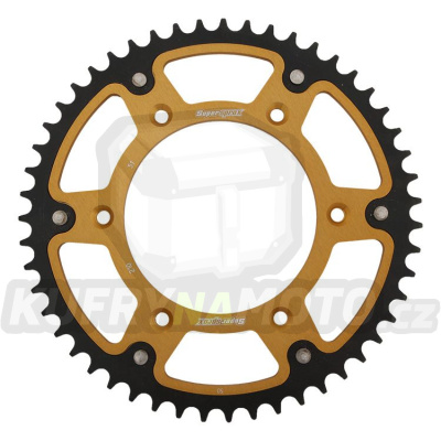 Rozeta SUPERSPROX STEALTH RST-210:51-GLD zlatá 51 zubů, 520