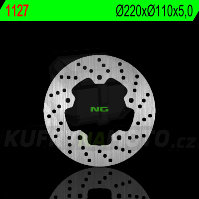 Brzdový kotouč moto NG 1127