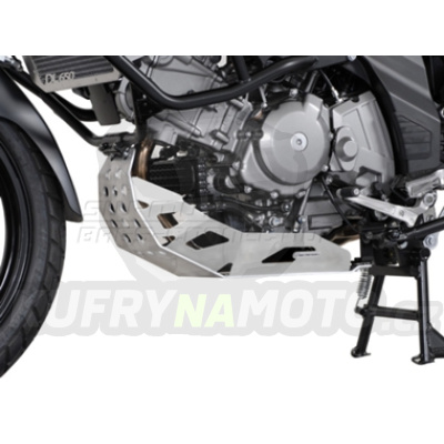 Hliníkový kryt motoru stříbrná SW Motech Suzuki V – Strom 650 XT 2004 - 2010 WVB1 MSS.05.296.10001/S-BC.17940