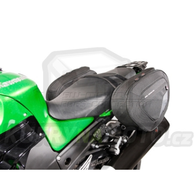 Blaze sada tašek taška s držáky černá SW Motech Kawasaki ZZR 1400 2007 - 2010 ZXT40C BC.HTA.08.740.10900/B-BC.2513