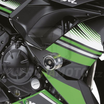 DOPLŇEK PADACÍCH PROTEKTORŮ ČERNÝ Barracuda Kawasaki Ninja 650 2017