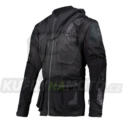 LEATT BUNDA MOTO 5.5 ENDURO ČERNÁ BARVA ČERNÁ VELIKOST L-5021000102-akce