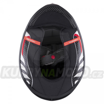 Interiér do přilby SCORPION EXO-R1/CARBON/EVO/EVO II AIR černý