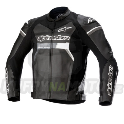 bunda GP FORCE, ALPINESTARS (černá/bílá/šedá) 2024