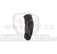 chrániče kolen BIONIC FLEX, ALPINESTARS (černá/červená, pár) 2024